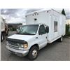 Image 1 : 1997 FORD E-SUPER DUTY, POWERSTROKE, 2 DR CUBE VAN, WHITE, VIN # 1FDLE40F6VHA63649