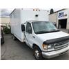 Image 2 : 1997 FORD E-SUPER DUTY, POWERSTROKE, 2 DR CUBE VAN, WHITE, VIN # 1FDLE40F6VHA63649