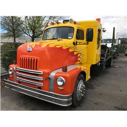 1952 INTERNATIONAL L-160 2 DOOR CREW CAB, YELLOW, VIN #