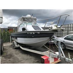 1995 CRESTLINER 2450 24' CABIN CRUISER S/N NOR43240A595