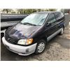 Image 1 : 2002 TOYOTA SIENNA, 4 DOOR VAN, RED, VIN # 4T3ZF19CX2U476747