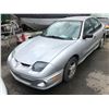 Image 1 : 2002 PONTIAC SUNFIRE SLX, 4DR SEDAN, GREY, VIN # 1G2JB524427385704
