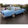 Image 2 : 1978 FORD FAIRMONT, 4 DOOR SEDAN, BLUE, VIN # 8X92T1997080