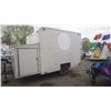 Image 2 : 1998 UBILT BOX WHITE MOBILE CATERING/CONCESSION TRAILER
