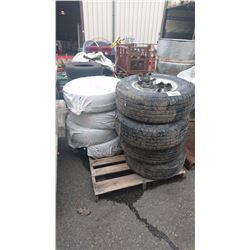 PALLET OF ASSORTED VEHICLE TIRES