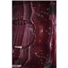 Image 2 : CAL SPA RED CRANBERRY ACRY 100X100, MIST BASE, 51 JETS, LOUNGER, WATERFALL CASCADE, 6BHP 1SPD