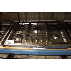 BOSCH STAINLESS STEEL 5 BURNER GAS COOKTOP