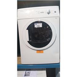 WHITE BLOMBERG FRONT LOAD DRYER