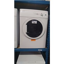 WHITE BLOMBERG FRONT LOAD DRYER