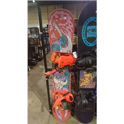 DESTROYER SNOWBOARD WITH BINDINGS