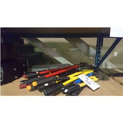 ASSORTED BOLT CUTTERS & SOCKET SET