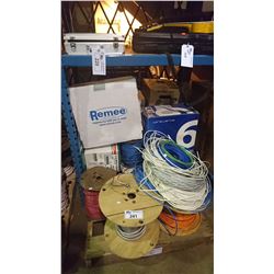 PALLET OF ASSORTED WIRE