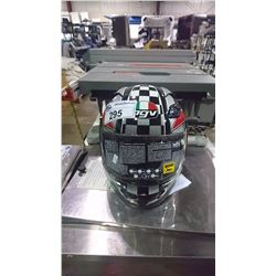 AGV FULL FACE BLACK/GREY/RED MOTORCYCLE HELMET