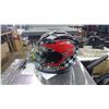 Image 2 : AGV FULL FACE BLACK/GREY/RED MOTORCYCLE HELMET