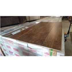 PALLET OF MILA CHATEAU BROWN LAMINATE FLOORING