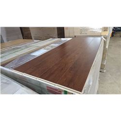 PALLET OF MILA MAHOGANY LAMINATE FLOORING