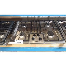 BOSCH STAINLESS STEEL 4 BURNER GAS COOK TOP