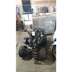 BLACK SAGA POWER GAS CHILDRENS QUAD NO SEAT NO REGISTRATION, NO KEY