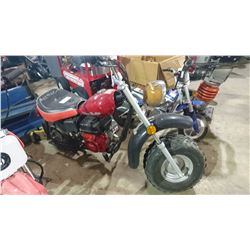 2007 CHONGQUING HENSIM GROUP 196CC GAS CHILDRENS MINI BIKE, NO KEY NO REGISTRATION