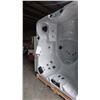 Image 3 : CAL SPA SILVER GREY ACRY 90X90, MIST BASE, 35 JETS, LOUNGER, WATERFALL CASCADE, 5BHP 2SPD 60HZ,