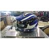 Image 2 : MAX BLUE MOTORCROSS HELMET