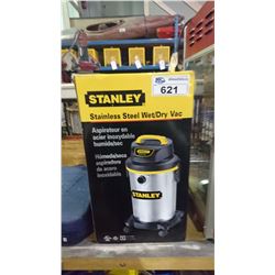 STANLEY STAINLESS STEEL WET/DRY VAC