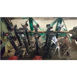 ASSORTED HEAVY DUTY JACK STANDS