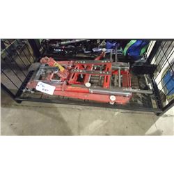 RED 1500 LB CAPACITY MOTORCYCLE JACK