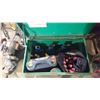 Image 2 : SMALL GREENLEE JOB BOX WITH CONTENTS