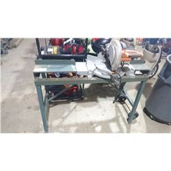 RIDGID MITRE SAW ON MOBILE STAND