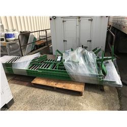 ASSORTED GREEN ROLLER CONVEYOR