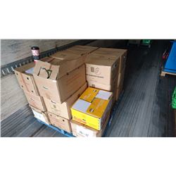 PALLET OF FRUIT PACKING PAPER