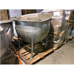 LARGE ALUMINIUM MELTING KETTLE