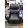 Image 1 : ELECTRIC LEATHER RECLINER (MISSING CORD)