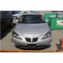 2006 PONTIAC GRAND PRIX, GREY, VIN # 2G2WP552X61125182, 141,282KMS, GAS, AUTOMATIC