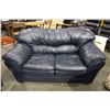 Image 2 : BLACK LEATHER 2 SEAT LOVESEAT