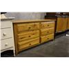 Image 2 : PINE 6 DRAWER DRESSER