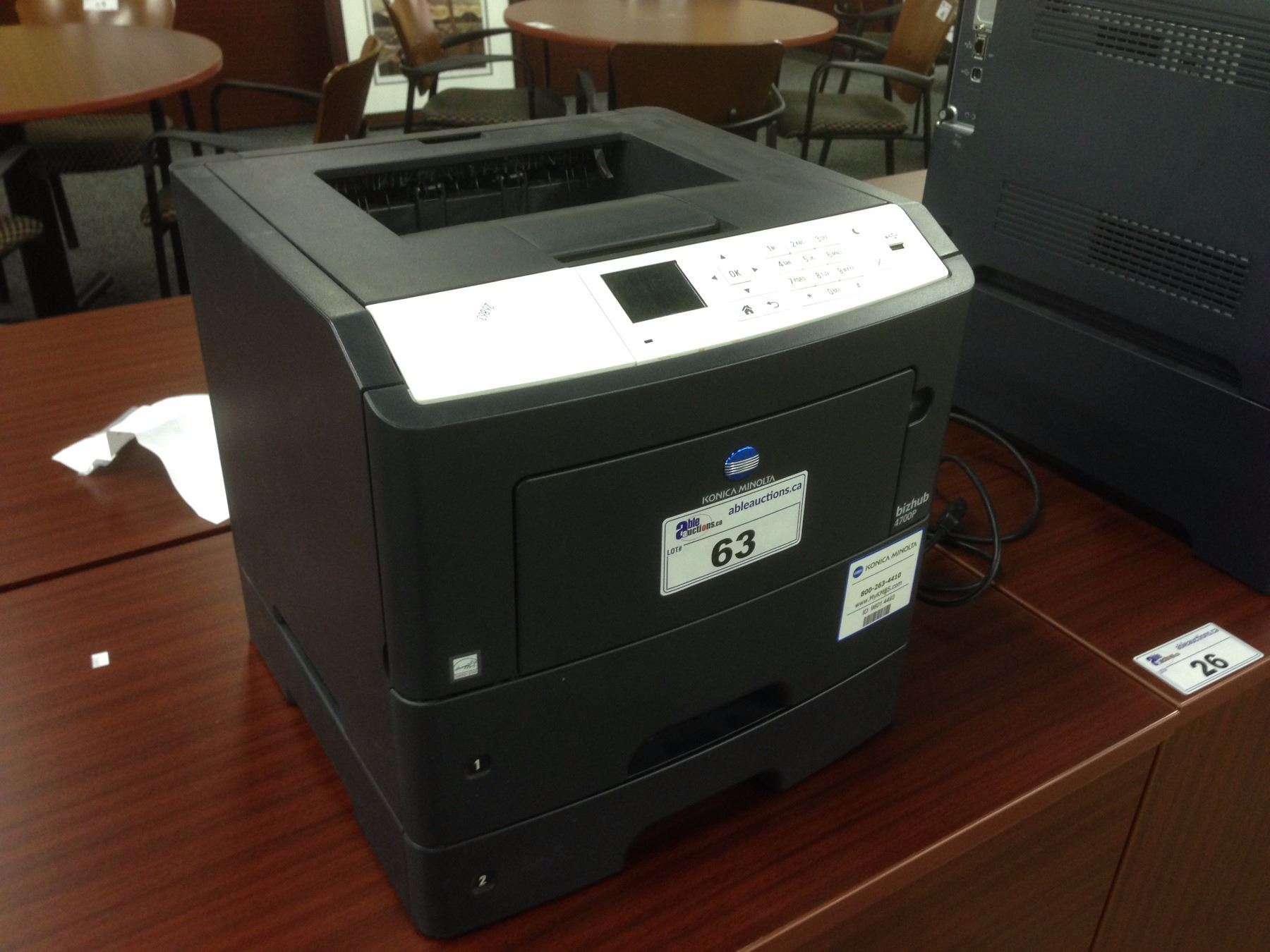 KONICA MINOLTA 4700P LASERJET NETWORK PRINTER