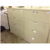 Image 2 : HON BEIGE 4 DRAWER LATERAL FILE CABINET