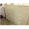 Image 2 : HON BEIGE 4 DRAWER LATERAL FILE CABINET