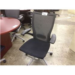 HAWORTH X99 BLACK MESH BACK FULLY ADJUSTABLE TASK CHAIR