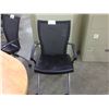 Image 2 : HAWORTH X99 MESH BACK LEATHER MOBILE NESTING CHAIR