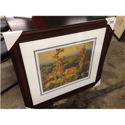 FRANKLIN CARMICHAEL "AUTUMN IN THE NORTHLAND" 201/950 LIMITED EDITION PRINT