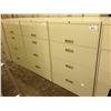 Image 3 : BEIGE 4 DRAWER LATERAL FILE CABINET