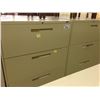 Image 2 : BEIGE 4 DRAWER LATERAL FILE CABINET