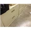 Image 2 : BEIGE 2 DRAWER LATERAL FILE CABINET