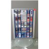Image 1 : Mounted Print of 25 Years of Super Bowl Tickets 18X24