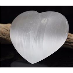 Natural Healing Selenite Heart 625 Carats