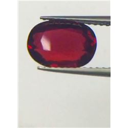 Natural Vivid Red Ruby 3.02 Carats - Flawless