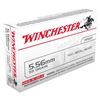 Image 1 : WINCHESTER AMMO, MADE IN USA, 5.56X45 NATO 55GRAIN, FULL METAL JACKET 20-PACK. #Q3131A